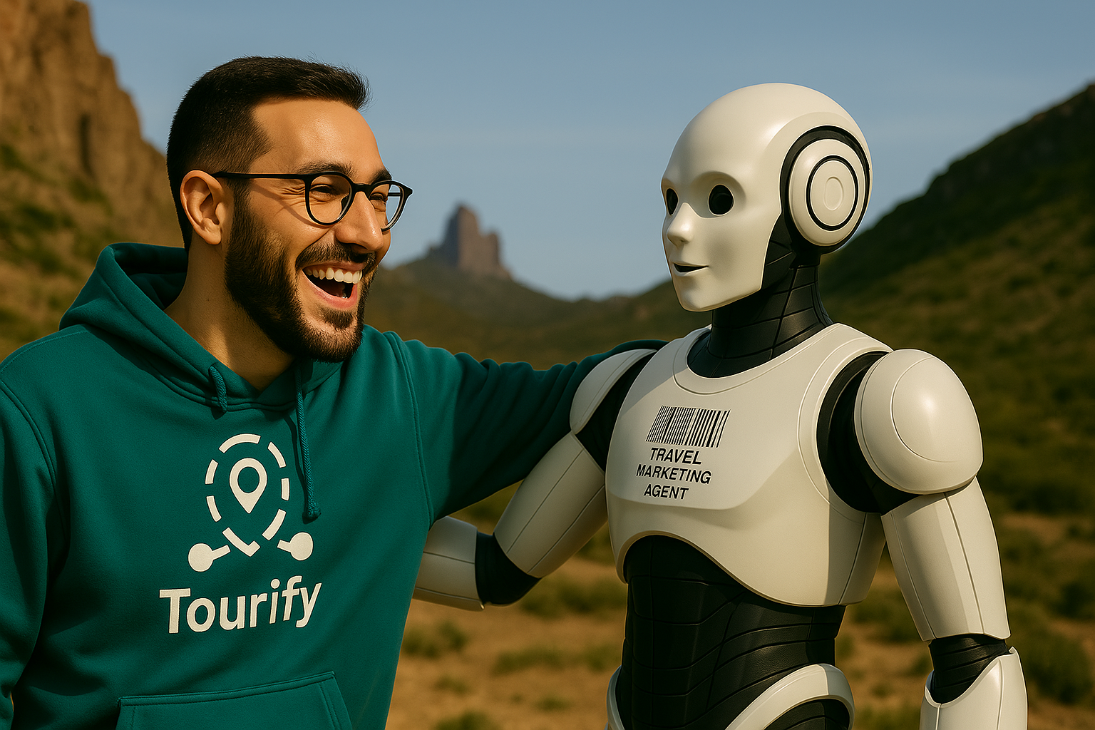 tourify team member and roboto